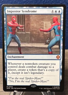 Impostor Syndrome - Marvel's Spider-Man MTG - Mythic M 0034 SPM