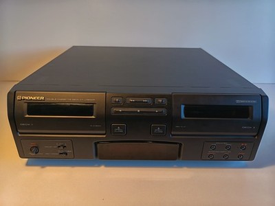 Pioneer CT-720WR Direct Drive Auto Reverse Kassettendeck neue Riemen montiert selten