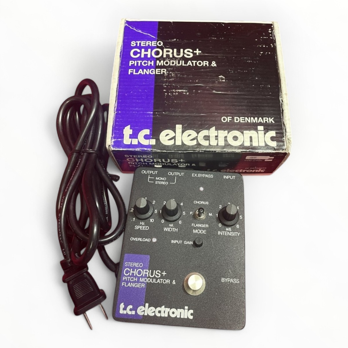 tc electronic SCF STEREO CHORUS+ PITCH MODULATOR & FLANGER