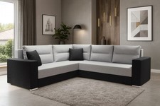 ECKSOFA SENTO L FORM COUCH MIT SCHLAFFUNKTION BETTKASTEN OTTOMANE LINKS RECHTS