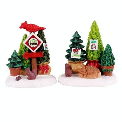 Lemax-14844-992, Tree Farm Display, Set/2, Weihnachtsdorf, Christmas-Deko