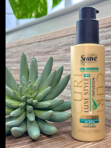 Suave Luxe Style Infusion CURL DEFINITION Serum Gel 4.75 fl.oz.