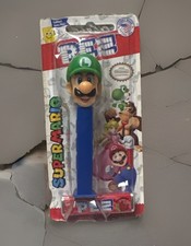 Nintendo Super Mario Luigi PEZ Dispenser Cartoon Character Official Licensed