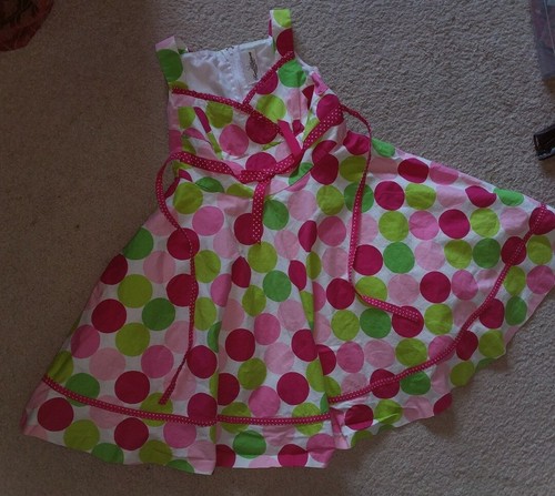 Nice Girl's RARE EDITIONS Sleeveless Dress Multi coler SIZE 6x - Picture 2 of 5