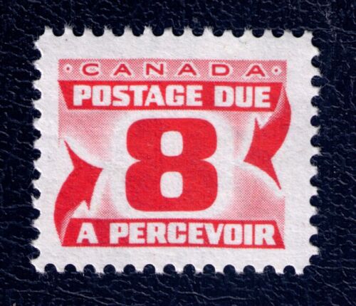 POSTAGE DUE, Mint (MNH), Original (pristine) gum!  8c,  1969,  Canada - Picture 1 of 2