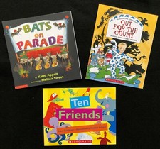 MATH STORY BOOKS - 3 Primary Reading Books