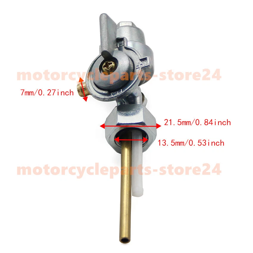 Válvula de combustible de gas Petcock para Yamaha RD60 1973-1975/TY80 A/B 1974-1975/RX50 1983-84 Foto 3 de 4