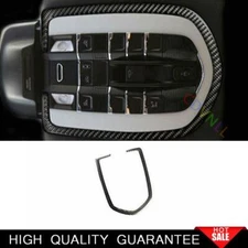 For Porsche Panamera 2010-2016 Real Carbon Fiber Front Reading Light Cover Trim