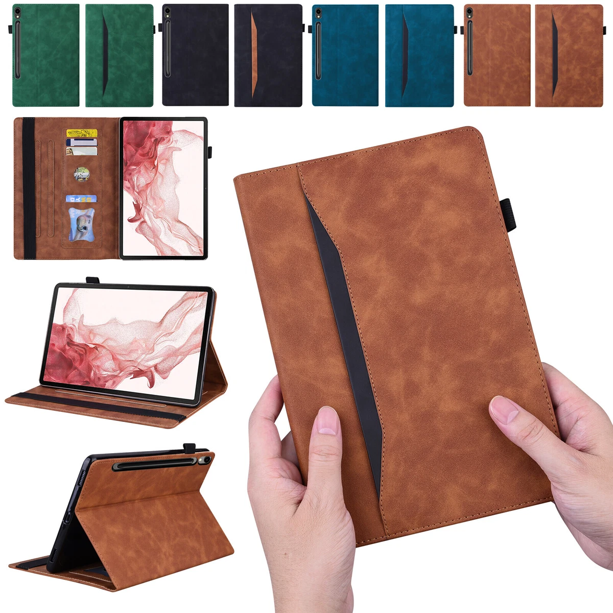 WEIOU Leather Folio Cover Per VIVO Y20s / Y11s / Y20 – Custodia A Libro In PU Con Goffratura Mandala, Magnetica, Con Slot Carte E Supporto – Blu