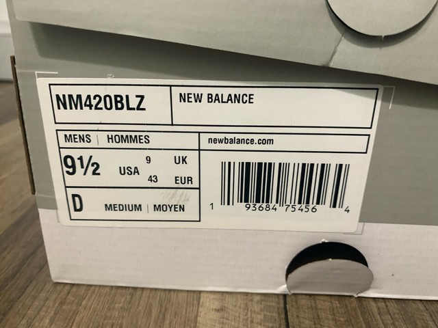 Size 9.5 - New Balance 420 Green White 