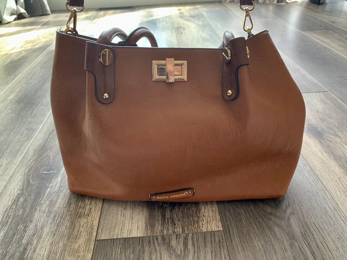 Medium Brown Helen Hobo Purse - Soft Leather Bag | Laroll Bags