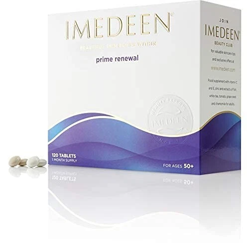 IMEDEEN Prime Pack Renovación, Comprimidos de Colágeno para Piel, 3 Paquetes de 120, EXP JUL 2026** Foto 2 de 3