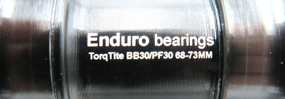 Enduro Bottom Bracket PF30 XD15 Pro 68-73mm 24mm TorqTite Black - Image 4 of 4