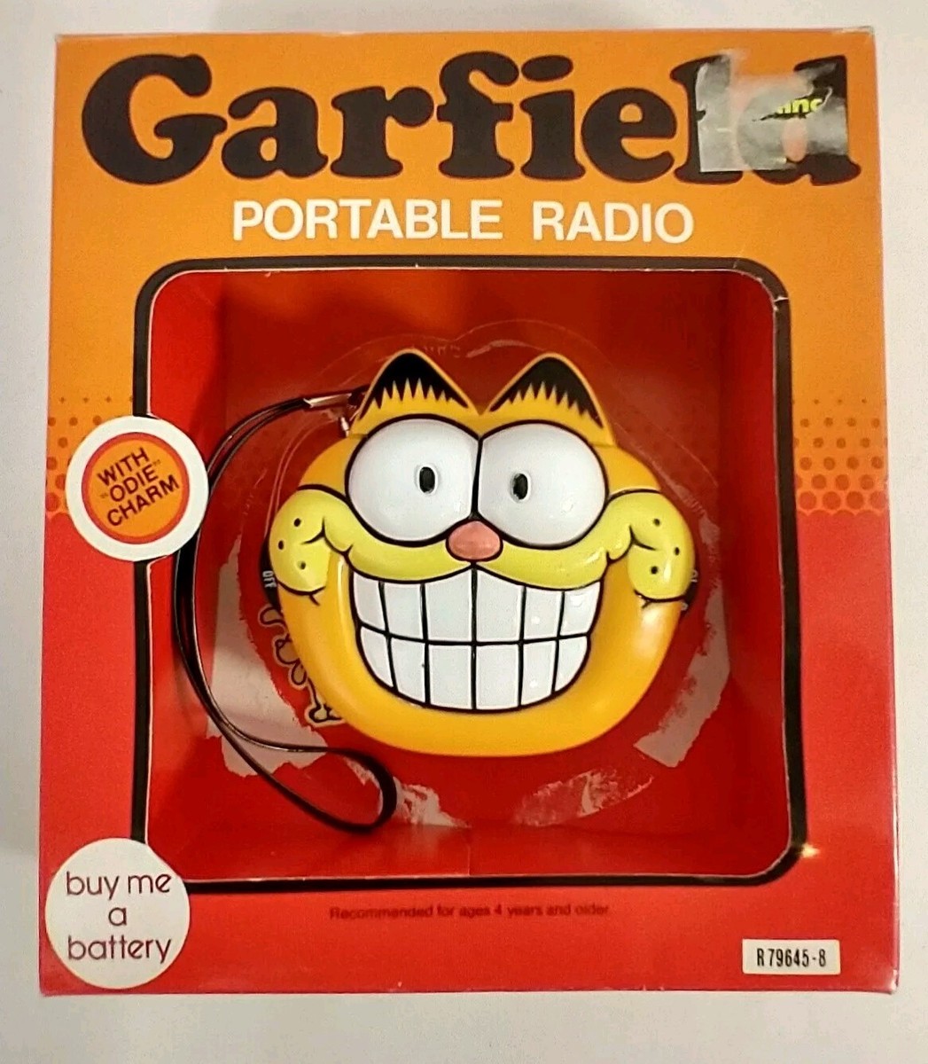 RARE HTF 1978 GARFIELD AM RADIO in Box Vintage | eBay