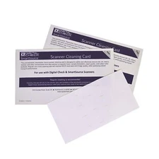 Digital Check Scanner Cleaning Card Featuring Waffletechnology 15