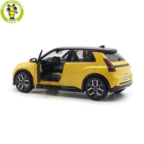 1/18 Renault 5 E-Tech 100% Electric 2024 Norev 185500 Yellow Diecast Model Car - Picture 8 of 13
