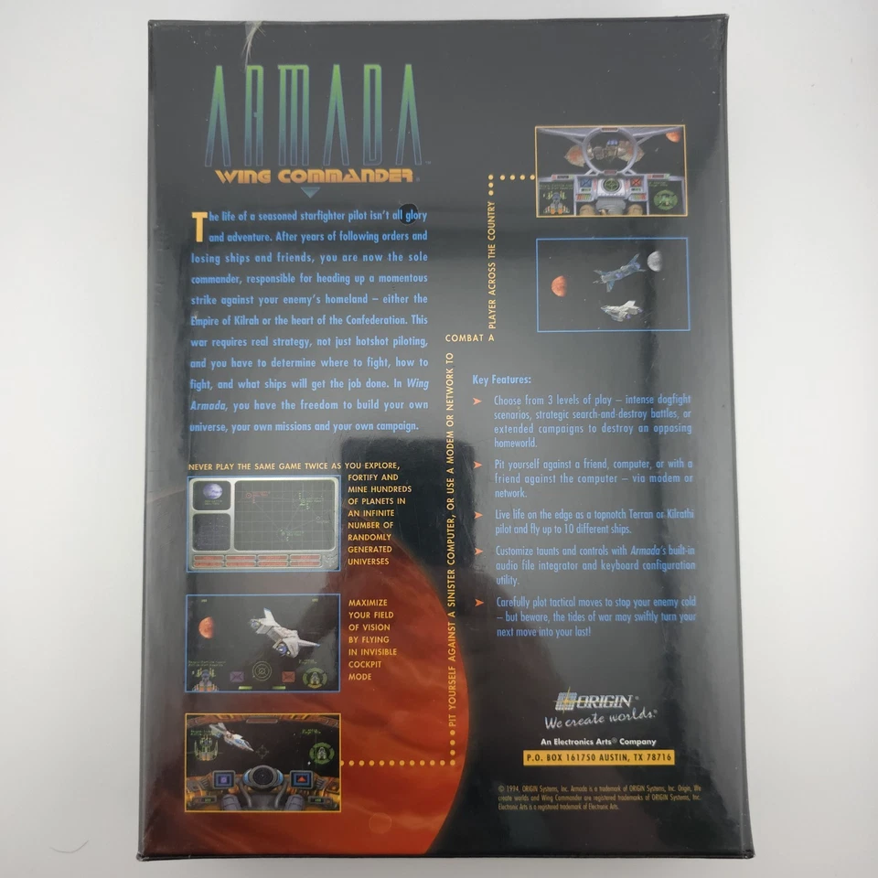 Wing Commander: Armada, 1994, Big Box, New & Sealed - Image 3 of 4