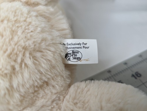 Peluche cane Bass Pro Shop Tan cucciolo 14 pollici autunno 2018 peluche giocattolo - Foto 6 di 12