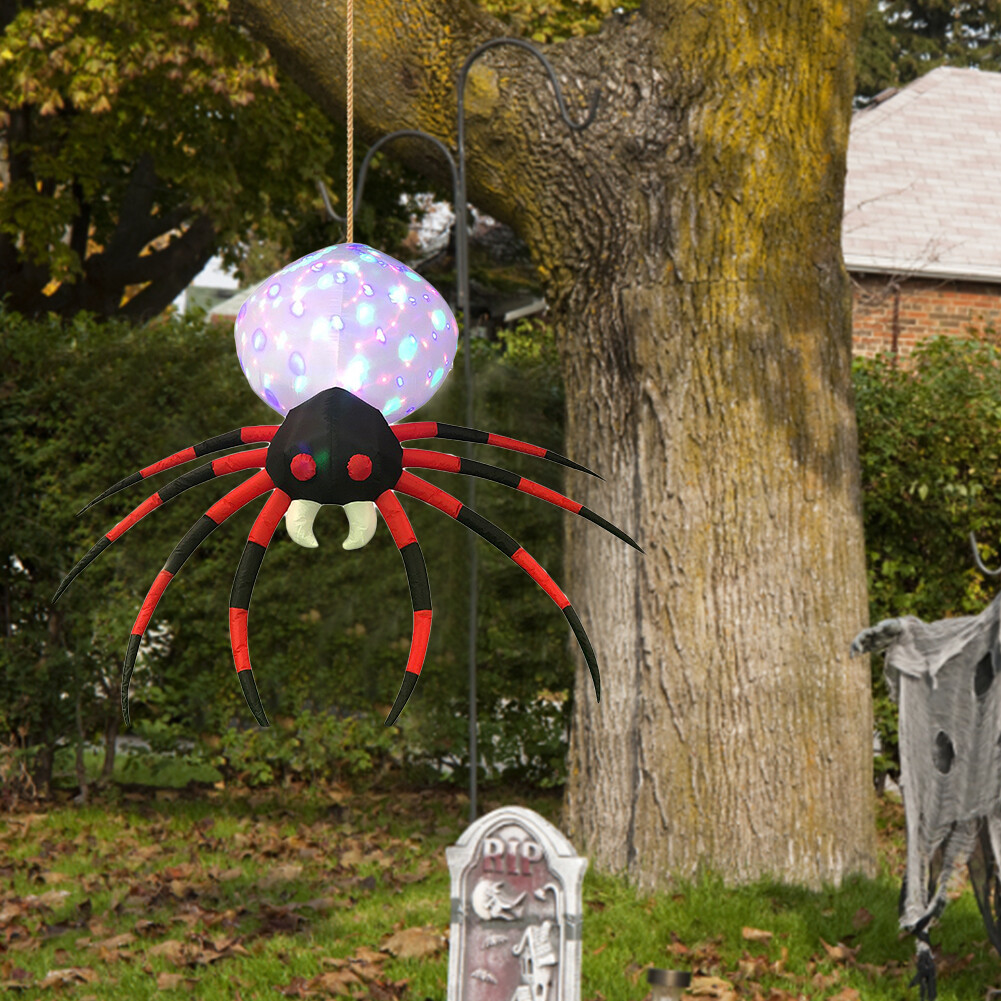 Giant Inflatables Spider 8 FT Halloween Yard Decor (American standard) OZ eBay
