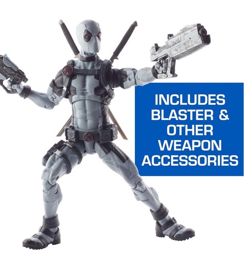 Figura de acción Marvel Legends Deadpool 12" de Hasbro - exclusiva de Amazon E1974 - Imagen 4 de 7