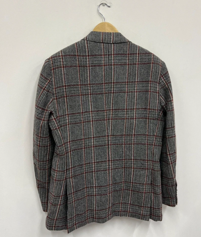 Blazer Chaqueta Abrigo Deportivo Lardini Lana Algodón Nylon Seda IT50 Ajuste M Foto 4 de 4