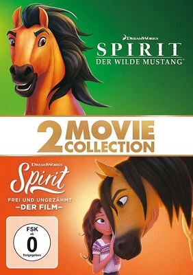 Spirit 1+2 - (Der wilde Mustang / Frei und ungezähmt) # 2-DVD-NEU
