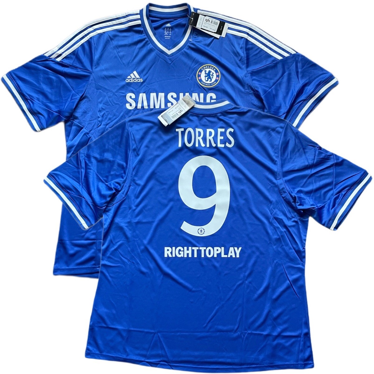Chelsea FC アディダス トーレス 9 Mサイズ CHELSEA ADIDAS 2012/2013 FOOTBALL HOME JERSEY #9 TORRES SIZE