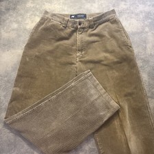 Vintage Corduroy Pants 33x32 32x30 American Eagle Brown Big Wale A E Supply Co