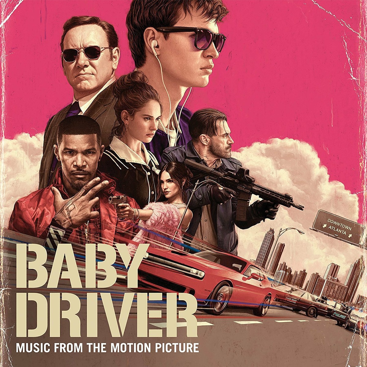 baby driver LP サントラ レコード blur queen beck BABY DRIVER (2 CD) ORIGINAL SOUNDTRACK ~ MUSIC FROM THE