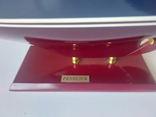 PENDUICK BARCA VELIERO IN LEGNO L70 X14 H86 - Foto 16 di 24
