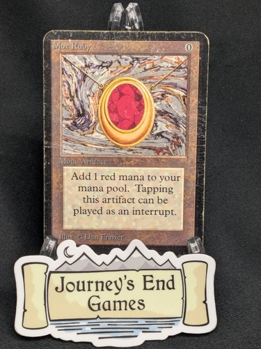 Mox Ruby Alpha Edition Poor MTG Magic The Gathering
