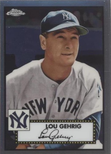 2021 TOPPS PROJECT 70 #250 LOU GEHRIG *ENCASED ART JOSHUA VIDES