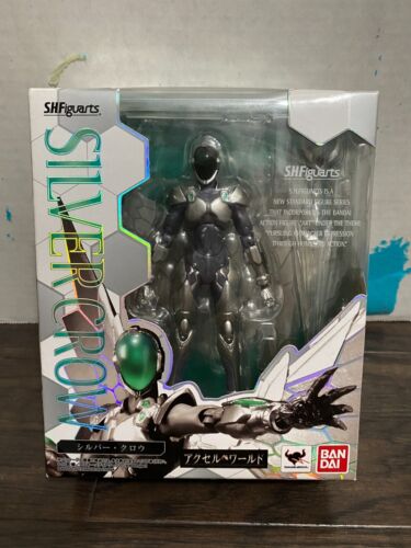 [NEW]S.H.Figuarts Accel World Silver Crow Figure Bandai Japan - US Seller - Picture 1 of 2