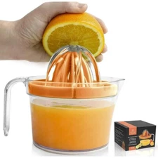Zulay® 3 in 1 Citrus Juicer -ORANGE
