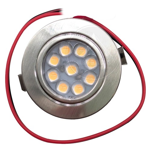 DIMATEC MINI LED LIGHT WARM WHITE 12V/24V CARAVAN CAMPERVAN INTERIOR SPOTLIGHT - Picture 4 of 4