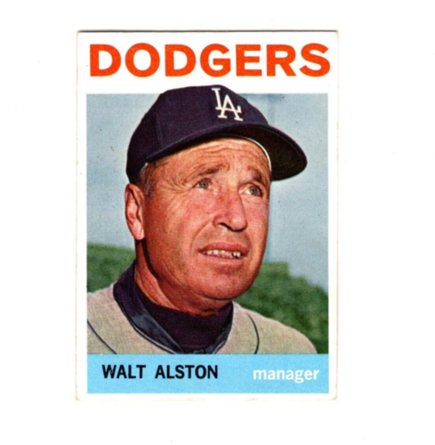 1964 TOPPS MLB HANDELSKARTE #101 - WALT ALSTON (Kunststoffhülle) - Bild 1 von 2