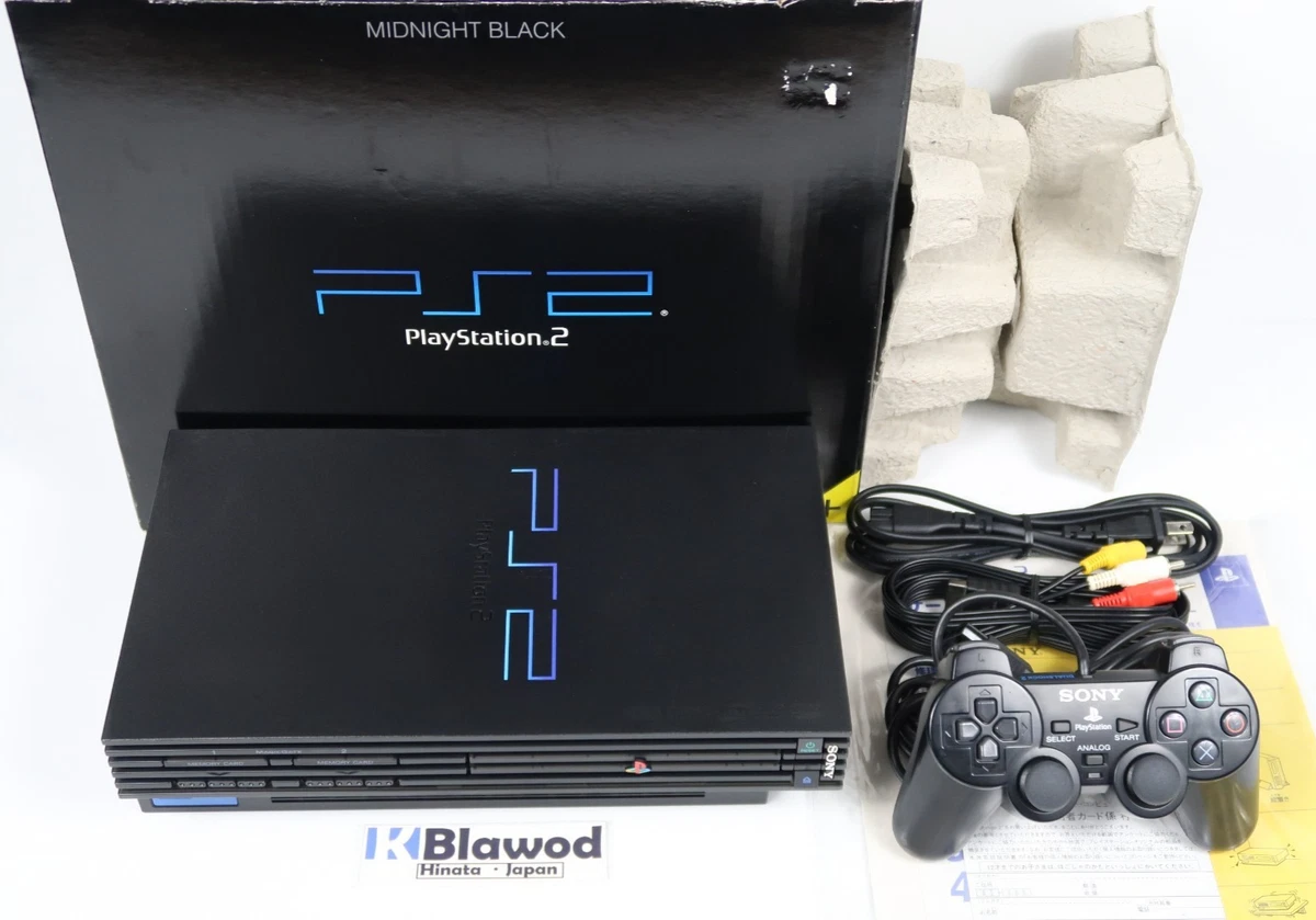 Preços baixos em Sony PlayStation 2 NTSC-J Preto Consoles de
