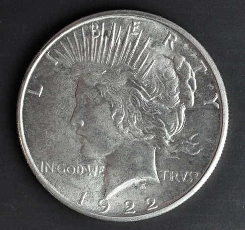 1922 S - Peace Dollar -- GEM BU
