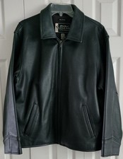Eddie Bauer Legend Stine Jacket Soft Leather Dark Brown Biker Women's Medium