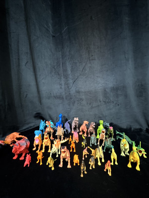 #ad Lot Of 40 Mini And Small Dinosaur Toys; Multiple Brands $5.20