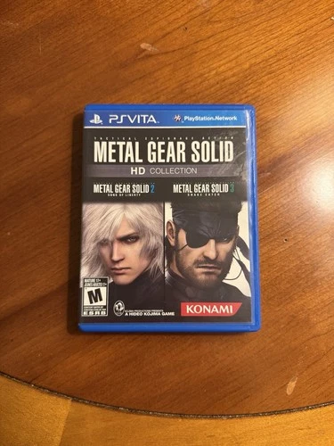 Metal Gear Solid HD Collection (PlayStation PS Vita) Complete CIB