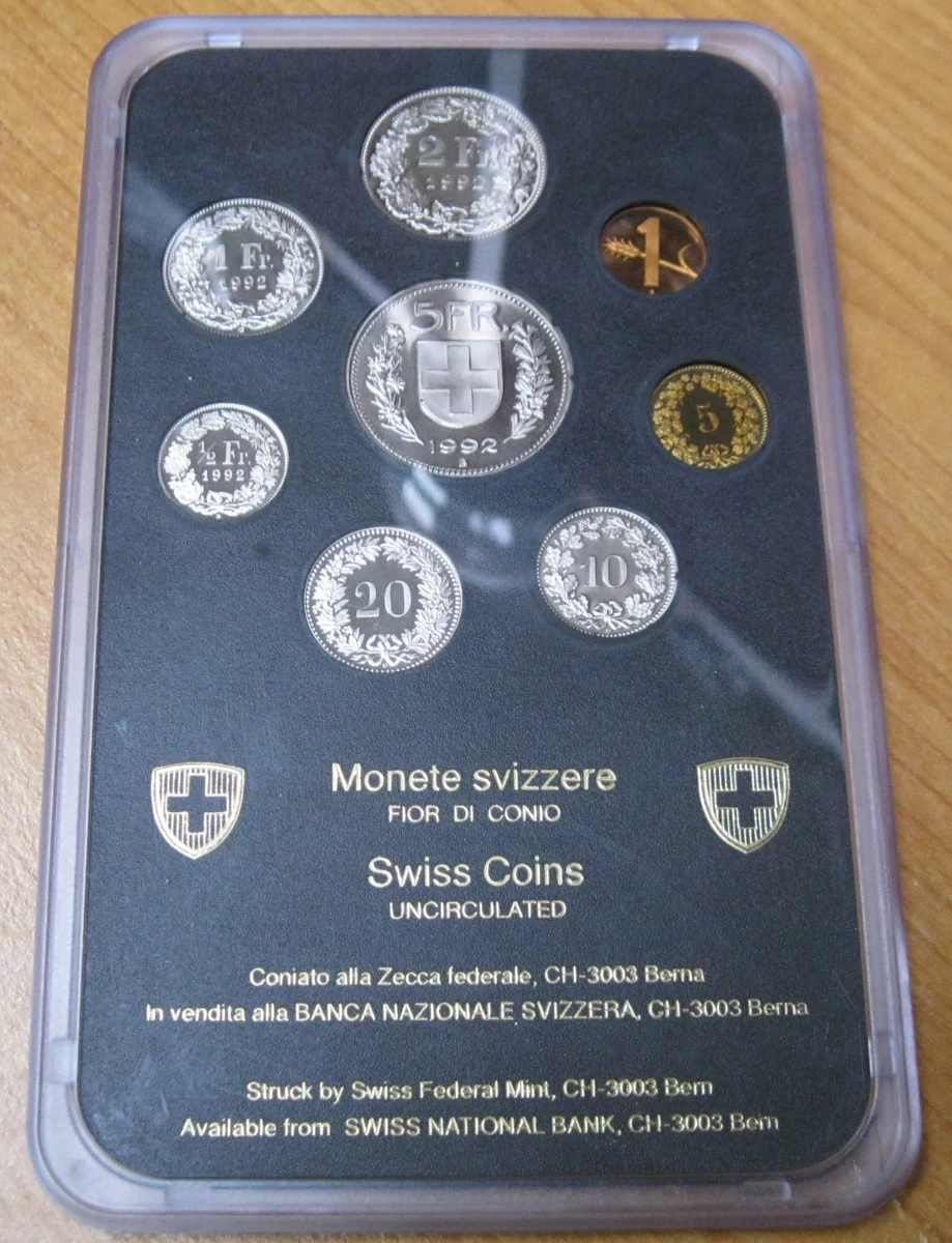 Uncirculated 1992 Swiss Coins for sale | eBay