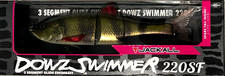 Jackall DOWZ SWIMMER 220 SF - ALETA ROJA