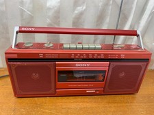 Sony CFS-230 AM/FM Radio Stereo Cassette Tape Player Recorder Boombox