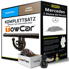 Für MERCEDES C-Klasse All-Terrain S206 Anhängerkupplung abn. +eSatz 7pol uni 21-
