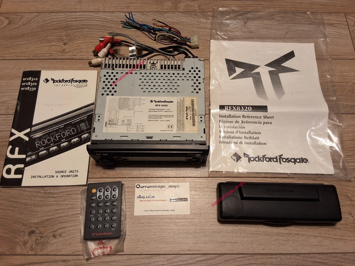 Rockford Fosgate Car Audio In-Dash CD Players for sale | eBay