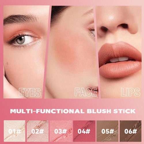 Cheek Lip Eye Blush Contour Stick Blush Stick Brightening Stickmatte # - Picture 7 of 15