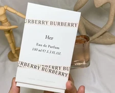 Burberry Her Eau De Parfum Perfume Spray for Women 100 ml / 3.3 oz
