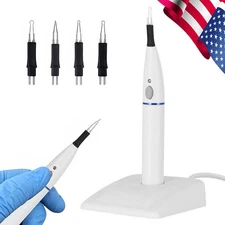 Dental Endo Cordless Gutta Percha Tooth Gum Cutter Cut off with 4 Tips