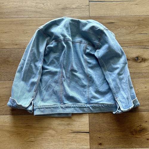 Abercrombie Kids Girl's Light Blue Denim Jean Jacket Size 9/10 - Picture 2 of 3
